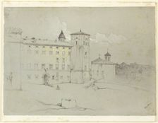 Viterbo, c. 1840-49. Creator: John Ruskin
