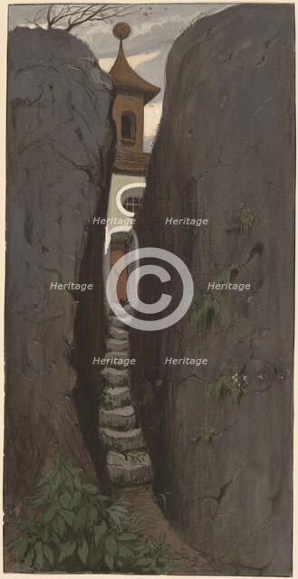 Vitré, c. 1877. Creator: Elihu Vedder.