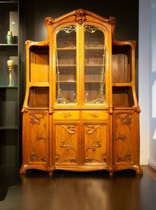 Vitrine for a dining room, Paris, France, 1899-1900, (2015). Artist: Alan John Ainsworth