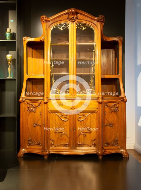 Vitrine for a dining room, Paris, France, 1899-1900, (2015). Artist: Alan John Ainsworth.