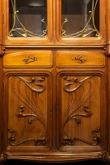 Vitrine for a dining room, Paris, France, 1899-1900, (2015). Artist: Alan John Ainsworth