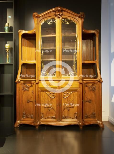 Vitrine for a dining room, Paris, France, 1899-1900, (2015). Artist: Alan John Ainsworth.