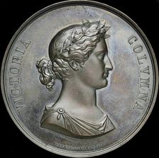 Vittoria Colonna (Commemorative medal) , 1840. Creator: Girometti, Pietro (1811-1859)