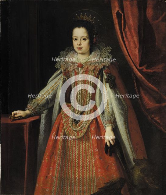 Vittoria della Rovere as Saint Margaret.