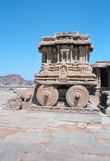 Vitthala Temple, Hampi, Karnataka, India. Creator: Vivienne Sharp