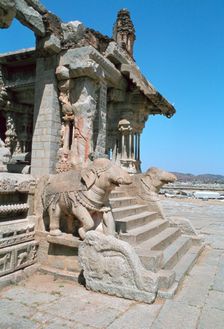 Vitthala Temple, Hampi, Karnataka, India. Creator: Vivienne Sharp