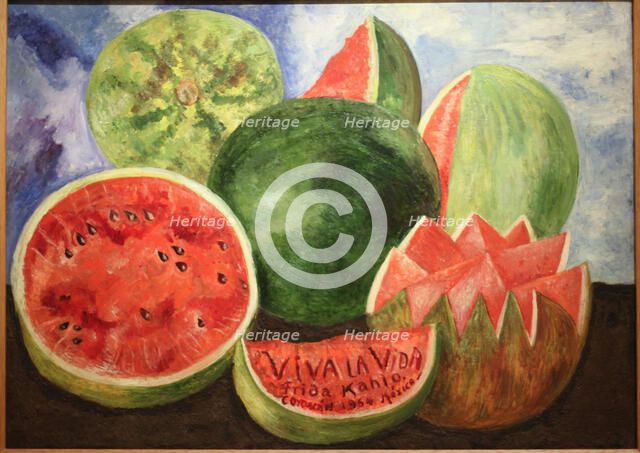 Viva la Vida, 1954. Creator: Frida Kahlo.