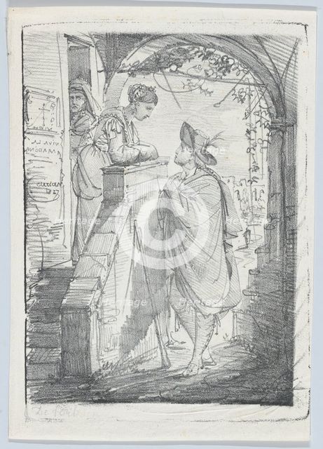 Viva La Madonna, 1817., 1817. Creator: Thomas Joseph Clérian.