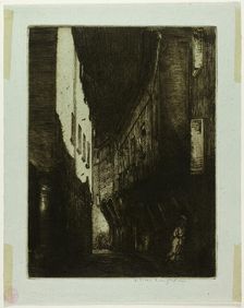 Via San Vitale, Bologna, 1904. Creator: Donald Shaw MacLaughlan