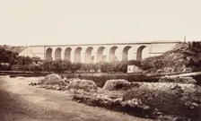 Viaduc de Bandol, 1859 or after. Creator: Edouard Baldus