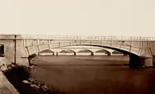 Viaduc de l'Iser, ca. 1861. Creator: Edouard Baldus