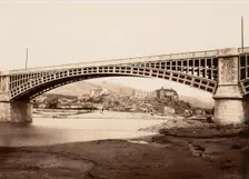 Viaduc de la Voulte, 1861 or after. Creator: Edouard Baldus