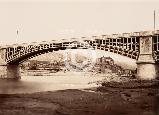 Viaduc de la Voulte, 1861 or after. Creator: Edouard Baldus.
