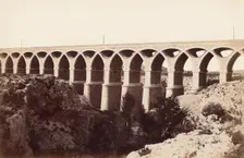 Viaduc de St. Chamas, before 1859. Creator: Edouard Baldus