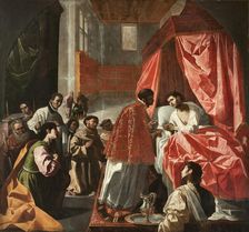 Viaticum of Saint Bonaventure, Second Half of the 17th century. Creator: Zurbarán, Francisco, de (1598-1664)
