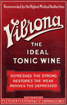 Vibronia Tonic Wine, 1930s