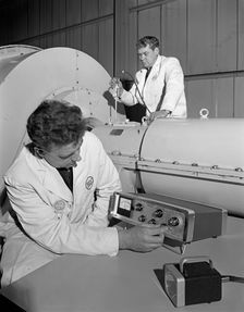 Vibration sensing for the steel industry by BOC, Rotherham, South Yorkshire, 1966. Creator: Michael Walters