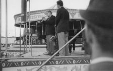 Vic Ash and Harry Klein, Beaulieu Jazz Festival, Hampshire, 1960. Creator: Brian Foskett