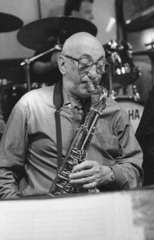 Vic Ash, B.B. Watermill Jazz Club, Dorking, Surrey, Oct 2000. Creator: Brian O'Connor