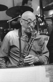 Vic Ash, B.B. Watermill Jazz Club, Dorking, Surrey, Oct 2000. Creator: Brian O'Connor