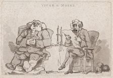 Vicar & Moses, 1786., 1786. Creator: Thomas Rowlandson