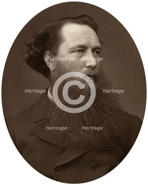 Vicat Cole, landscape painter, 1881. Artist: Unknown