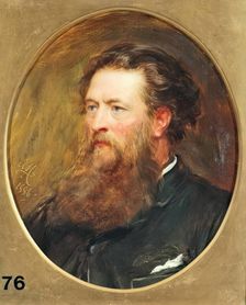 Vicat Cole, RA, 1886. Creator: Arthur Stockdale Cope