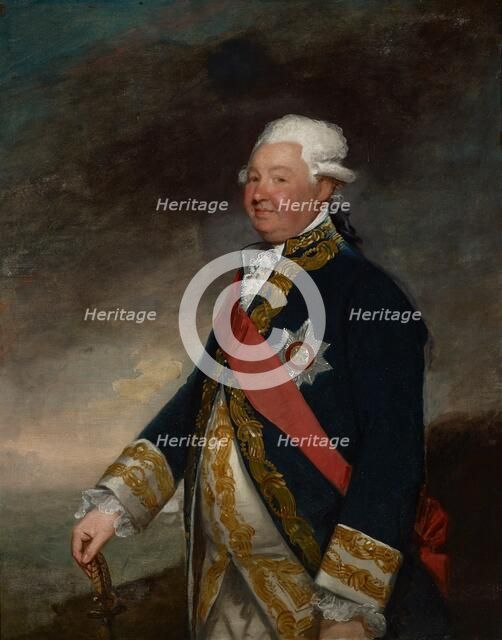 Vice-Admiral Edward Hughes, 1780s. Creator: Gilbert Stuart.