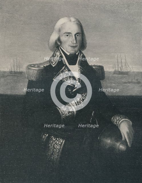 'Vice-Admiral François-Paul Brueys D'Aigalliers, c 1790s, (1896). Artist: Unknown.