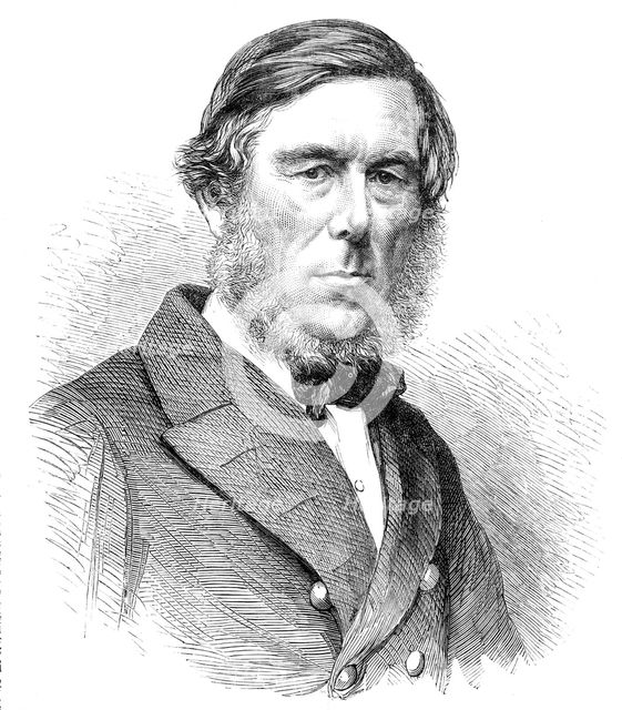 Vice-Admiral Kuper, C.B., Commander-In-Chief of the East India and China Station, 1864. Creator: Unknown.