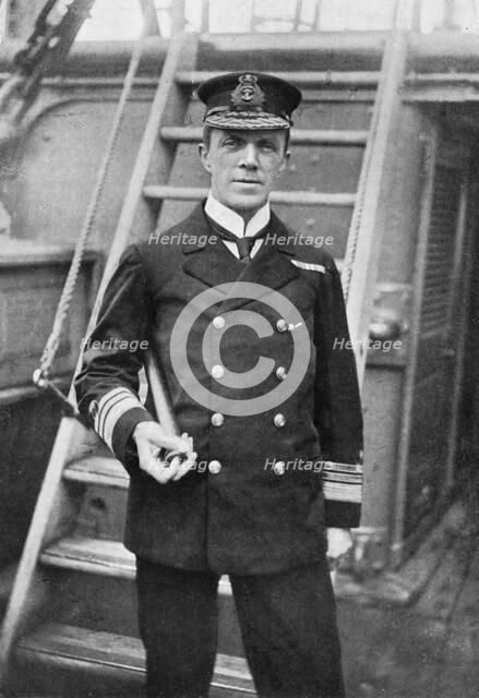 Vice-Admiral Sir Frederick Sturdee, British sailor, First World War, c1916, (c1920). Artist: J Russell & Sons