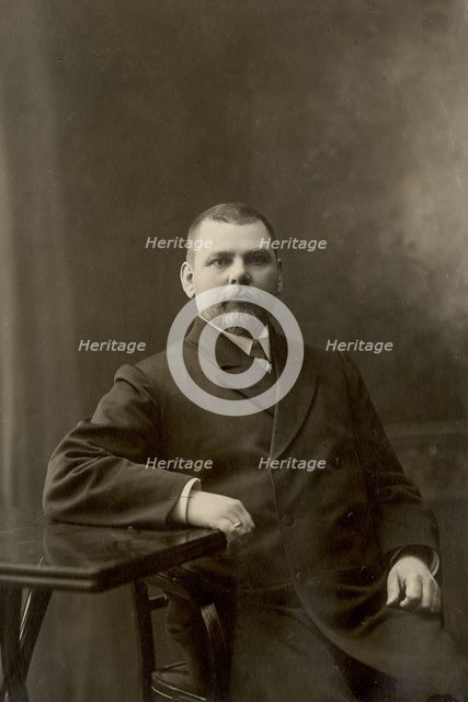 Vice-chairman V.V. Pshenichnikov, 1911. Creator: A. A. Antonov.