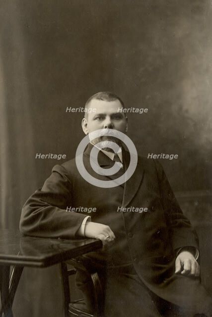 Vice-chairman V.V. Pshenichnikov, 1911. Creator: A. A. Antonov.