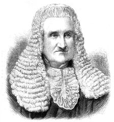 Vice-Chancellor Charles Hall, 1873. Creator: Unknown