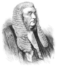 Vice-Chancellor Sir W. M. James, 1869. Creator: Unknown