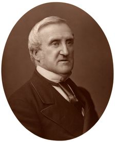 Vice-Chancellor Sir C Hall, Judge of the High Court of Justice, 1876.Artist: Lock & Whitfield