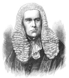 Vice-Chancellor Wickens, 1871. Creator: Unknown