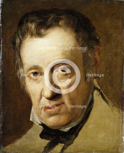 Vicente López, Father of the Artist, c 1847. Creator: Bernardo López y Piquer.