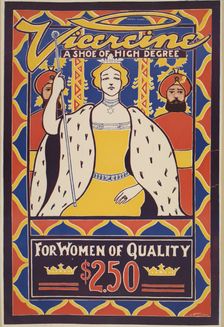 Vicereine. A shoe of high degree for women of quality, c1895 - 1917. Creator: Unknown