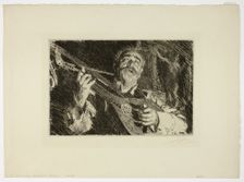 Vicke, 1918. Creator: Anders Leonard Zorn