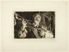 Vicke, 1918. Creator: Anders Leonard Zorn
