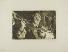 Vicke, 1918. Creator: Anders Leonard Zorn