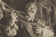 Vicke, 1918. Creator: Anders Leonard Zorn