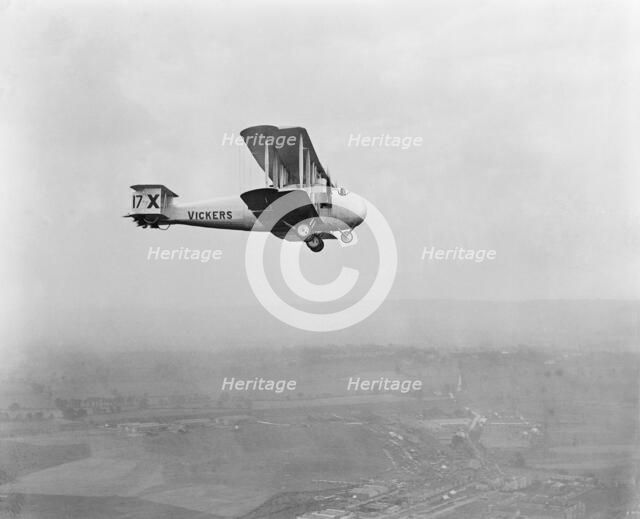 Vickers aircraft, 1920. Artist: Aerofilms.