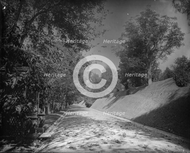 Vicksburg National Cemetery, between 1880 and 1897. Creator: William H. Jackson.