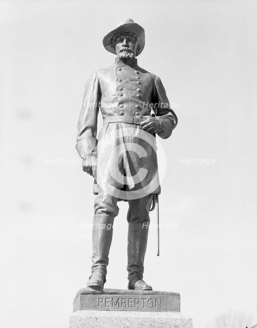 Vicksburg battlefield monument, Mississippi, 1936. Creator: Walker Evans.