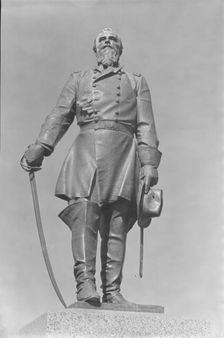 Vicksburg battlefield monument, Mississippi, 1936. Creator: Walker Evans