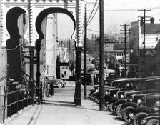 Vicksburg street, Mississippi, 1936. Creator: Walker Evans