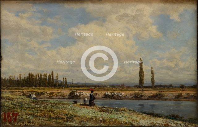 Vichy, Banks, Noon, 1870.