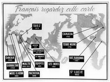 Vichy French anti-British propaganda poster, 1940-1944